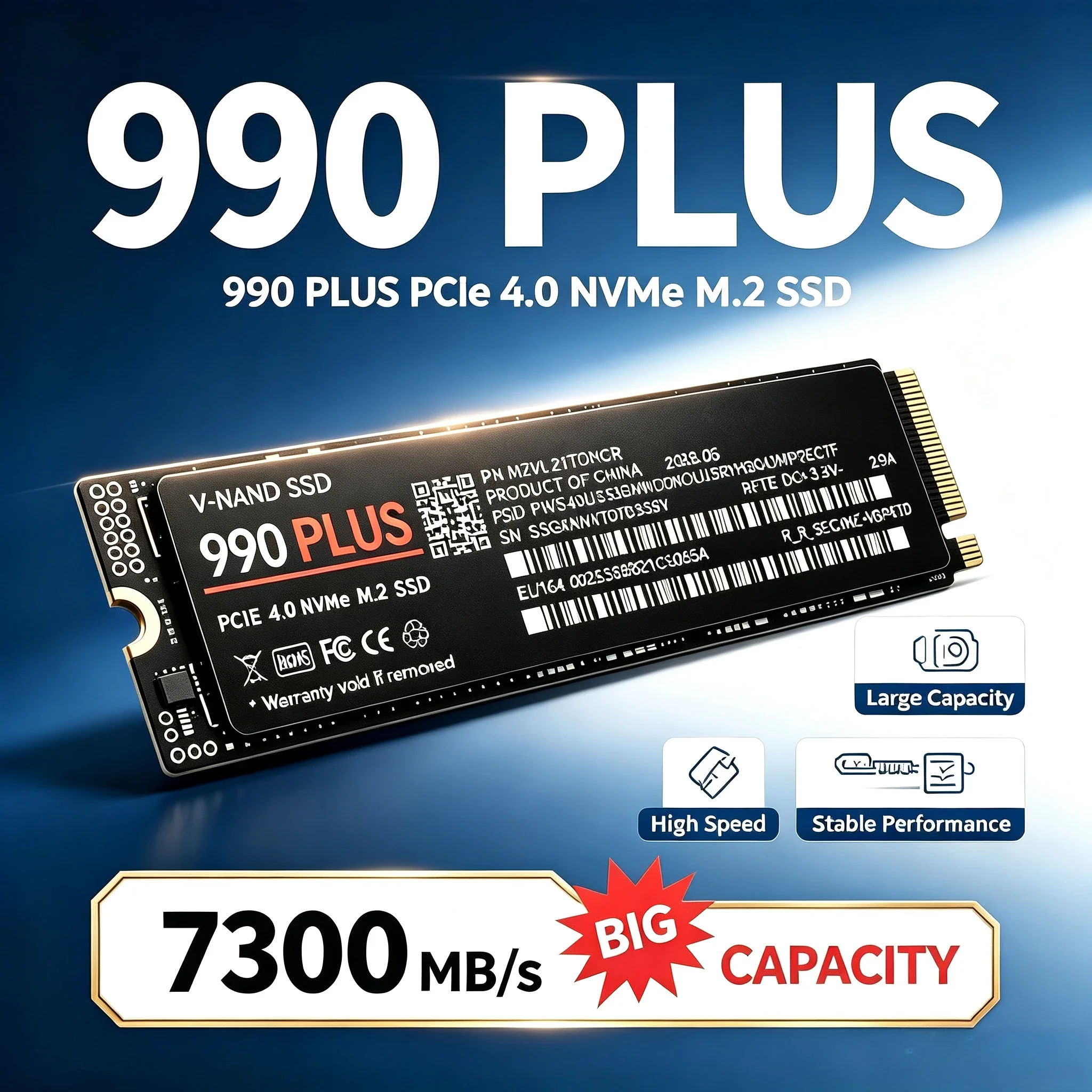 M.2 Nvme 4Tb Pcie 4.0 Ssd - قرص تخزين صلب 990 Plus M.2