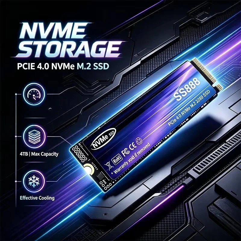 قرص تخزين داخلي SSD NVMe M.2 م - مراجعة M.2 Nvme 4Tb Pcie 4.0 Ssd وسعره