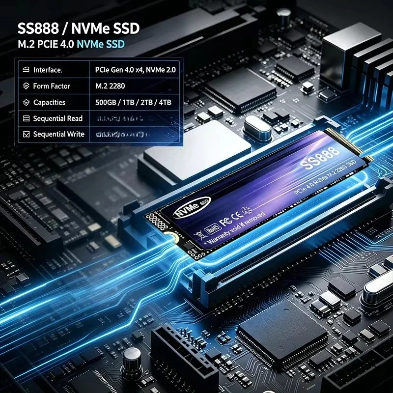 قرص تخزين داخلي SSD NVMe M.2 م - مراجعة M.2 Nvme 4Tb Pcie 4.0 Ssd وسعره