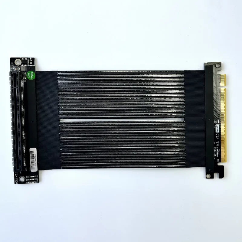 ADT-Link 2026 كابل تمديد جديد  - مراجعة Pcie 4.0 X16 Riser Cable 90 Degree وسعره