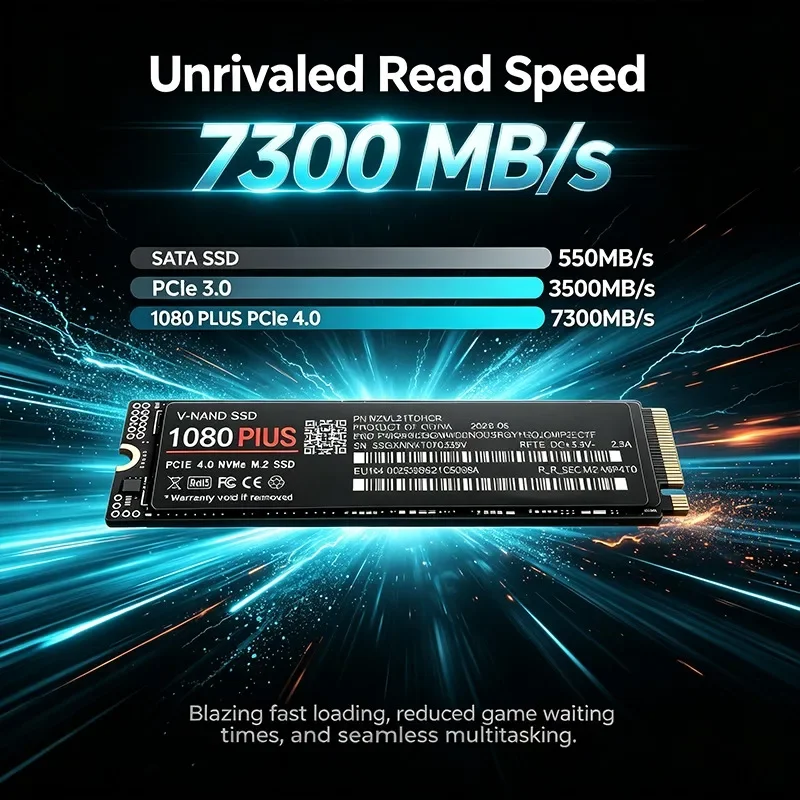 قرص تخزين صلب 1080 Plus M.2 NV - مراجعة M.2 Nvme 4Tb Pcie 4.0 Ssd وسعره