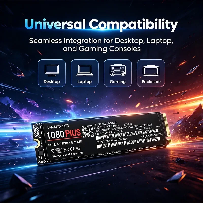 قرص تخزين صلب 1080 Plus M.2 NV - مراجعة M.2 Nvme 4Tb Pcie 4.0 Ssd وسعره