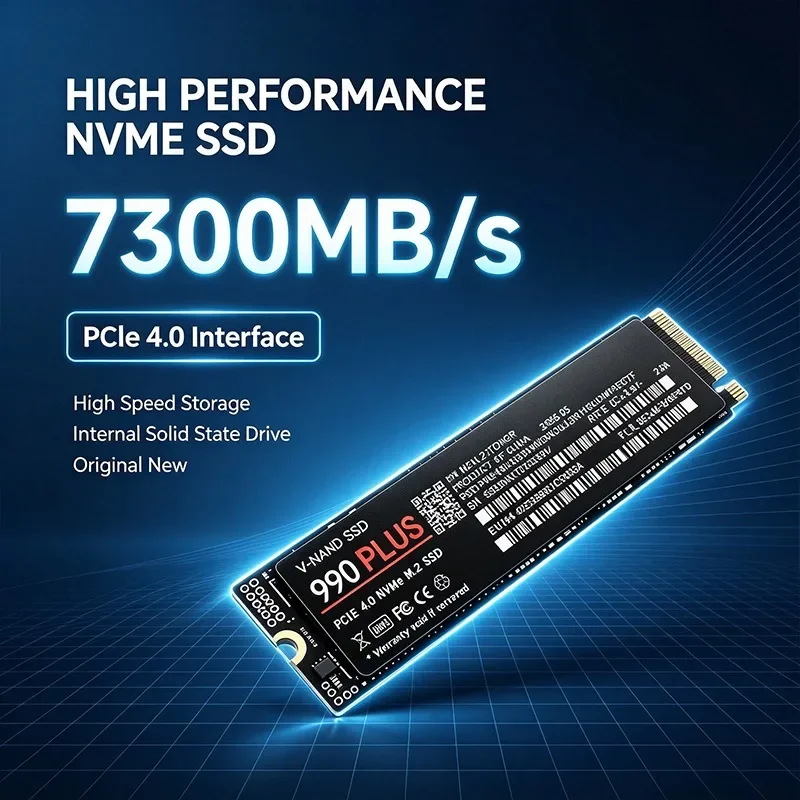 قرص تخزين SSD 990 Plus بسعة 50 - مراجعة M.2 Nvme 4Tb Pcie 4.0 Ssd وسعره