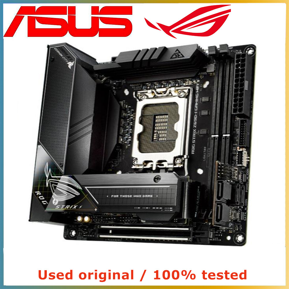 لوحة أم ASUS ROG STRIX Z690-I  - مراجعة Lga 1700 Ddr5 Itx Motherboard وسعره
