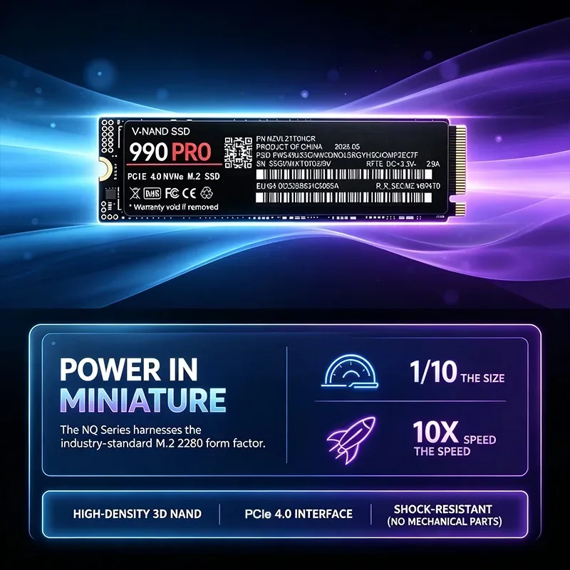 قرص تخزين SSD أصلي 990 PRO M.2 - مراجعة M.2 Nvme 4Tb Pcie 4.0 Ssd وسعره